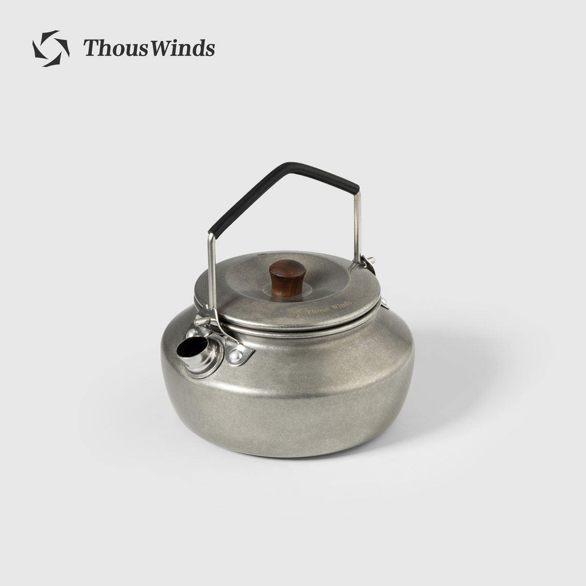 Thous Winds 0.6 Mini Stainless Steel Kettle - Vintage Silver