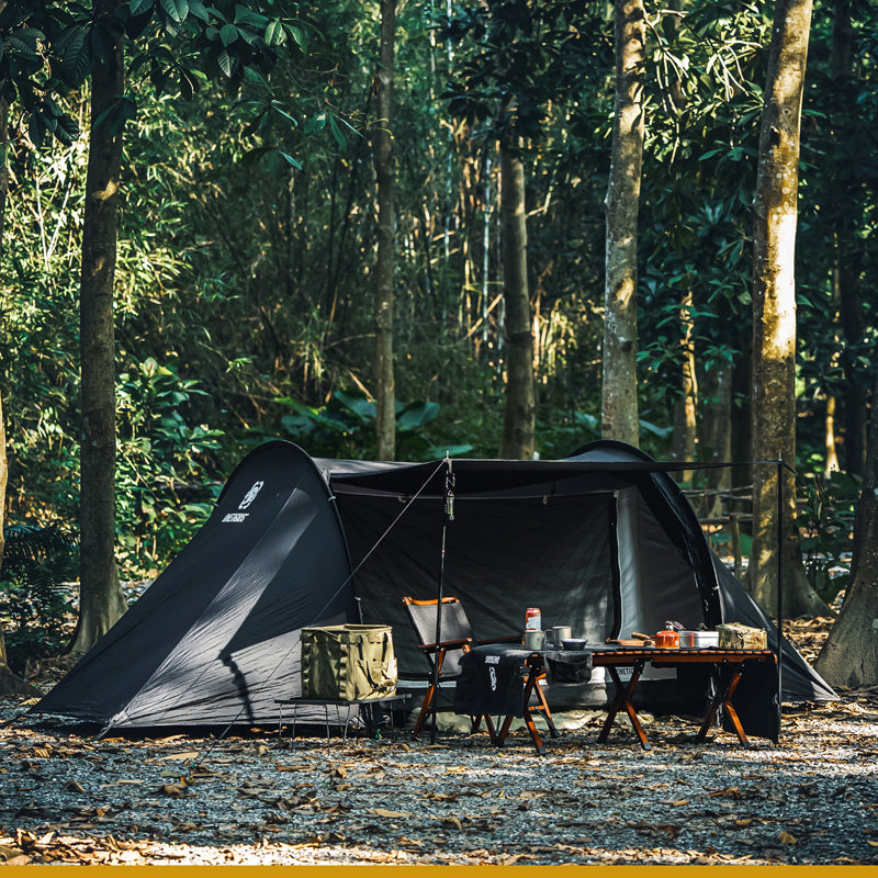 OneTigris Cometa Camping 2 person Tent - Black