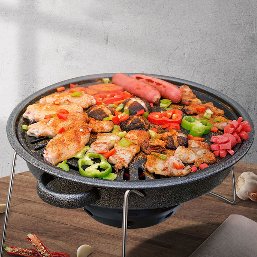 Hewolf Charcoal Korean Barbecue Grill