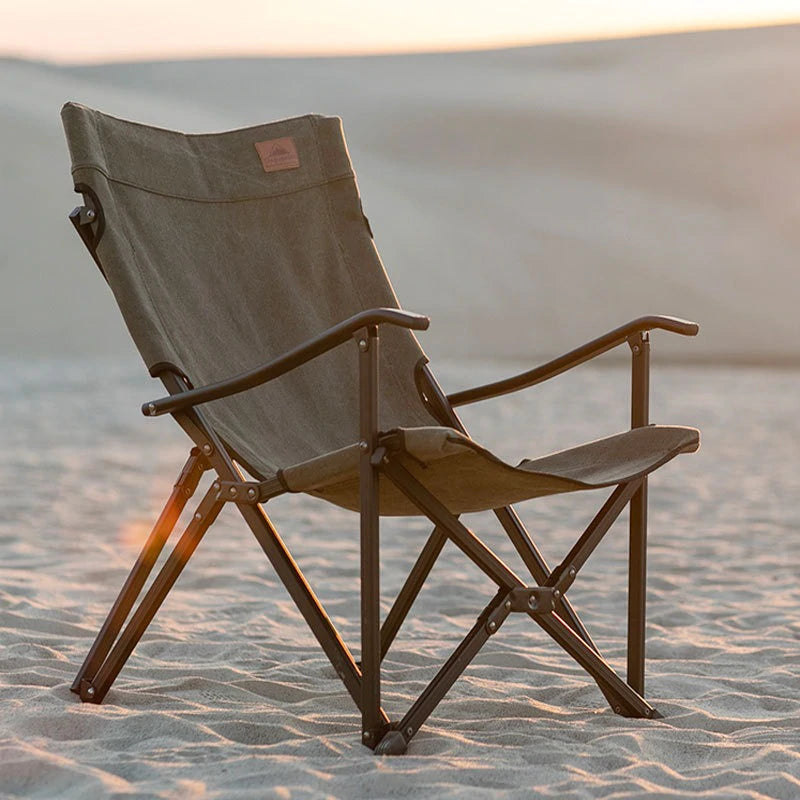 Campingmoon Foldable Camping Chair - Khaki