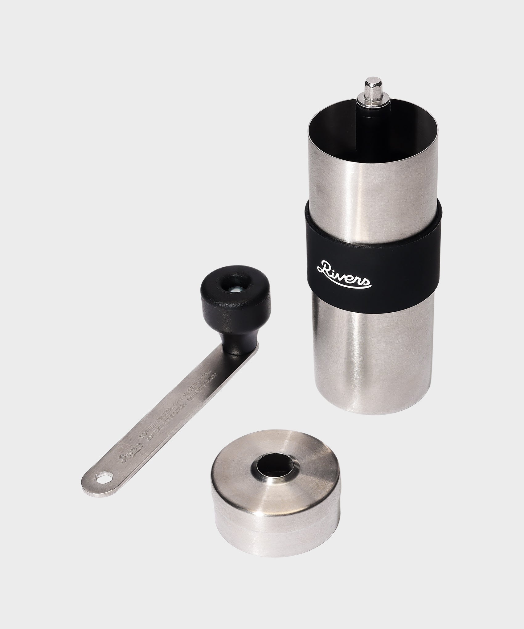 Rivers Coffee Grinder Grit 2 - Silver