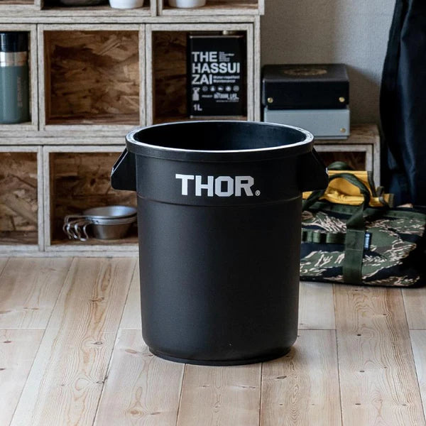 THOR Storage Bin with LID set 23L - Black