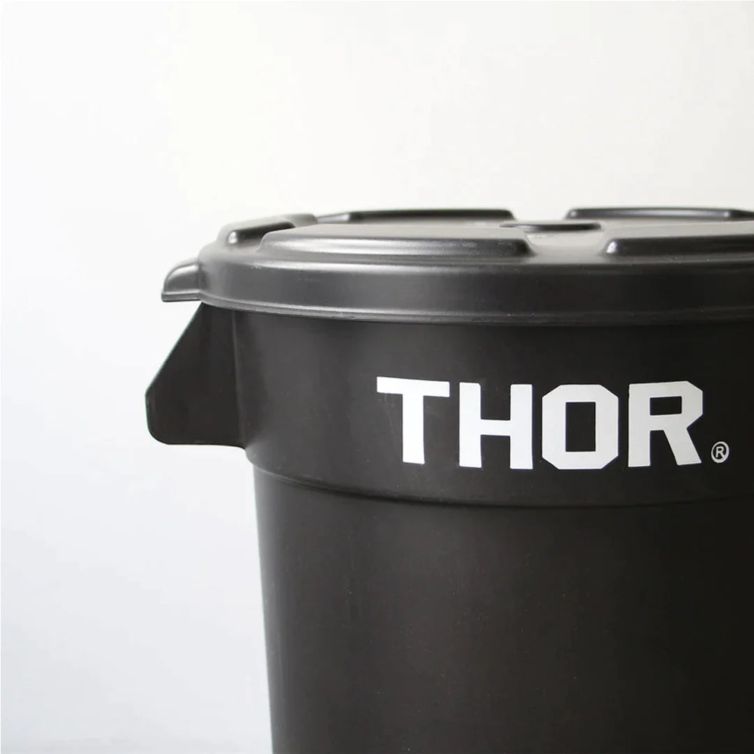 THOR Storage Bin with LID set 23L - Black