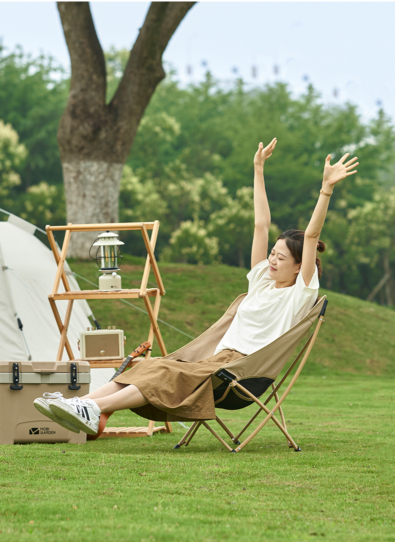 Mobi Garden YS Folding Chair - Sand