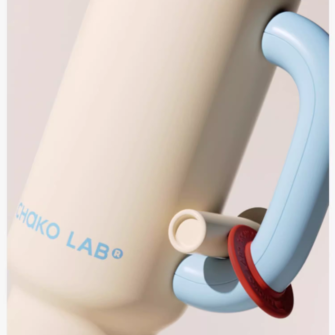 CHAKO LAB Bawang Thermos Cup 1050ml - Yellow / Blue