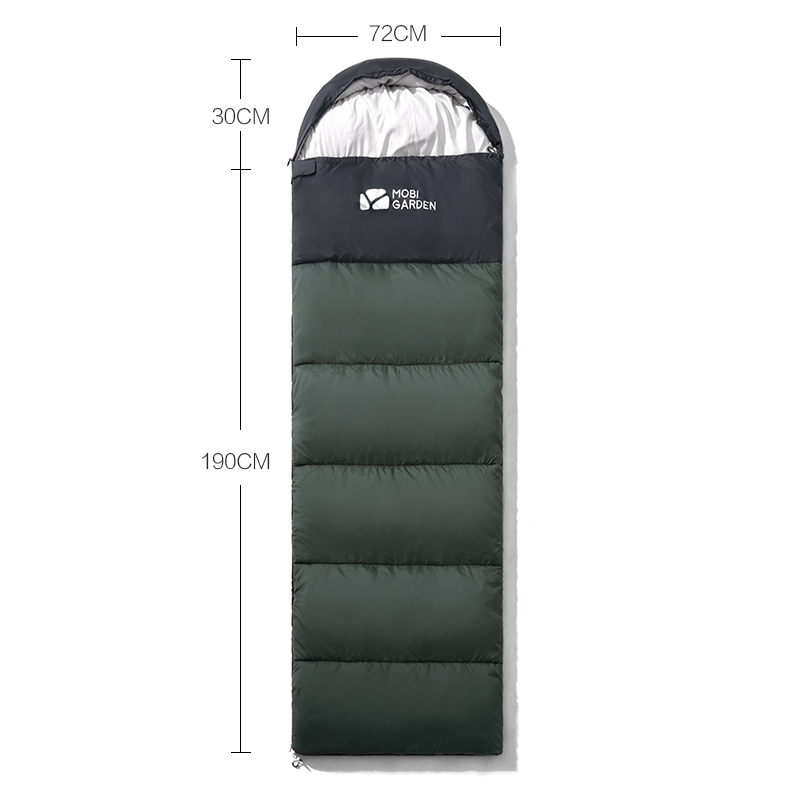 Mobi Garden XY Sleeping Bag 1.4 - Green