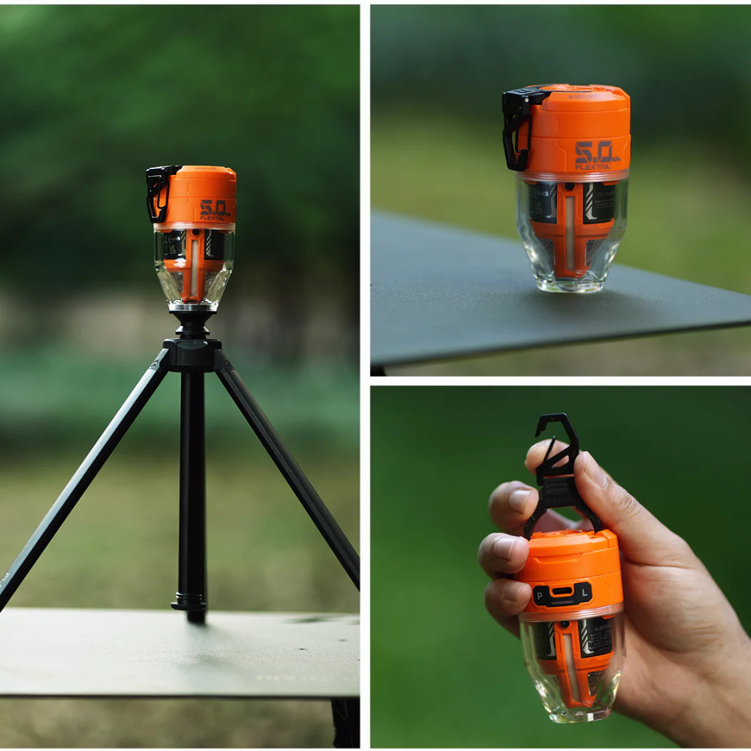 Flextail Max Pump 3 - High Speed 2 in 1 Rechargeable Air Pump - Orange