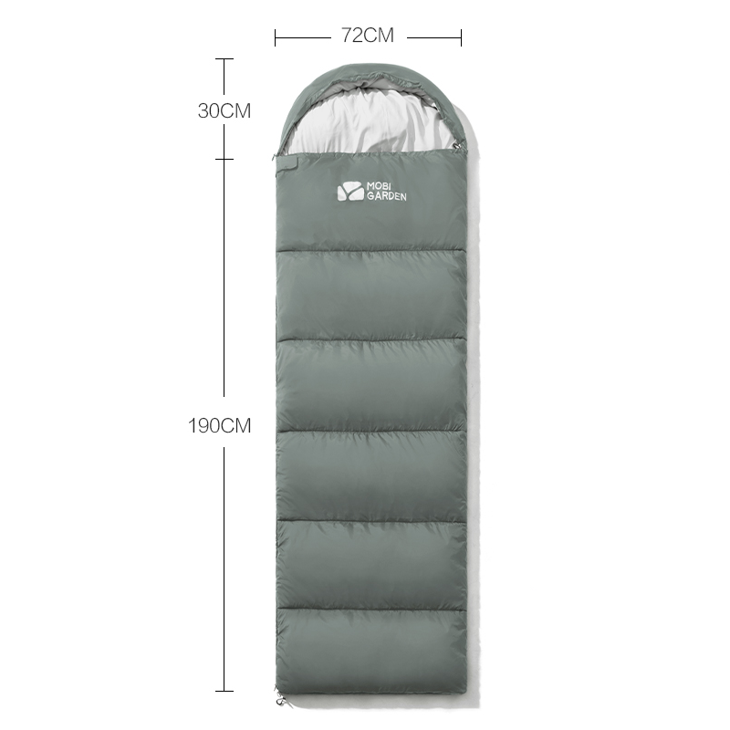 Mobi Garden XY Sleeping Bag 1.4 - Grey