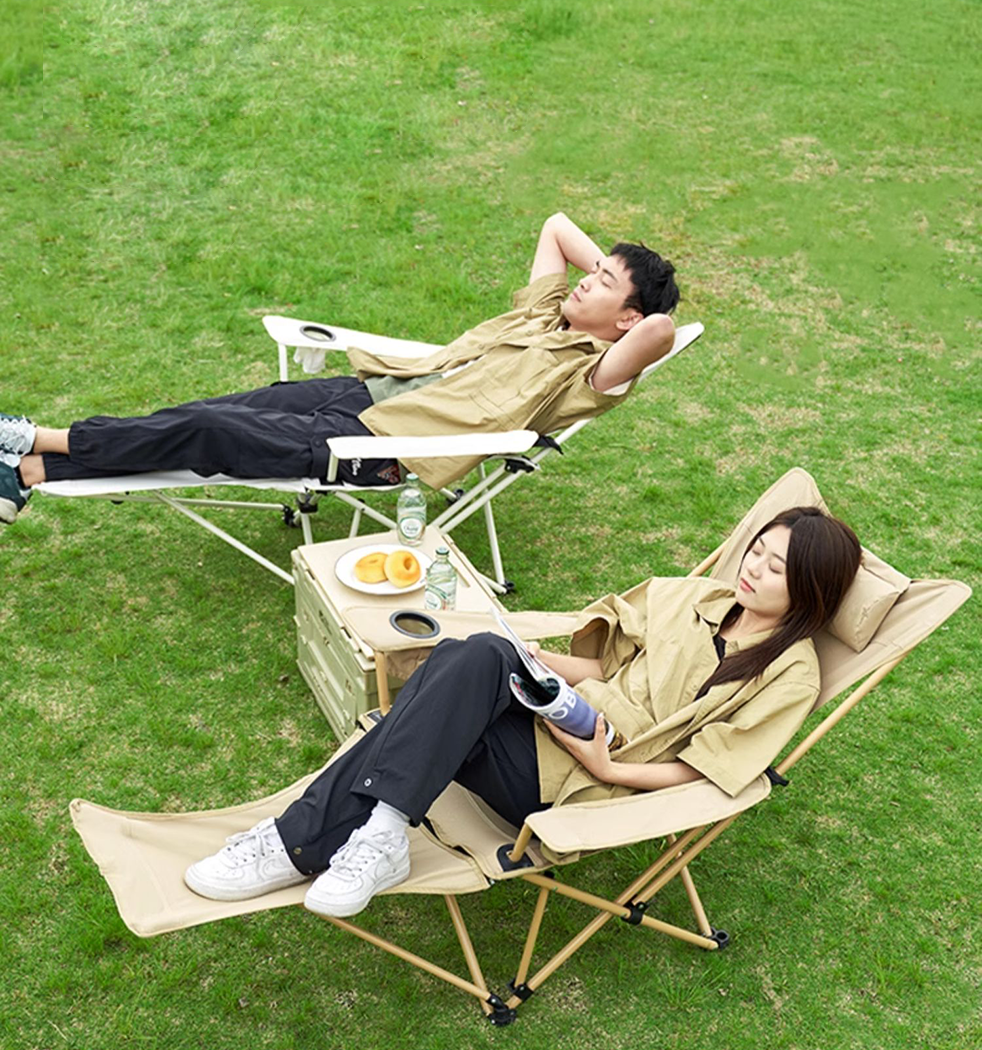 Mobi Garden Recliner Chair - Sand