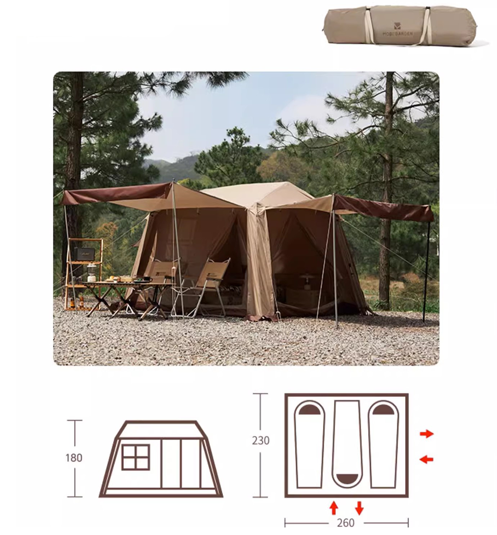 Mobi Garden Day-Off-Retreat 5.9 Automatic 2-4 person Tent