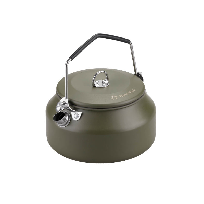 Camping Kettles For Boiling Water,0.9l Lightweight Picnic Coffee