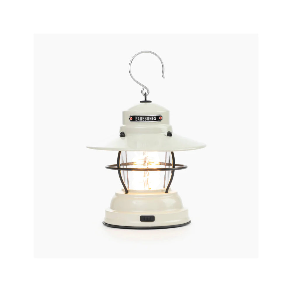 Barebones Outpost Lantern - Vintage White