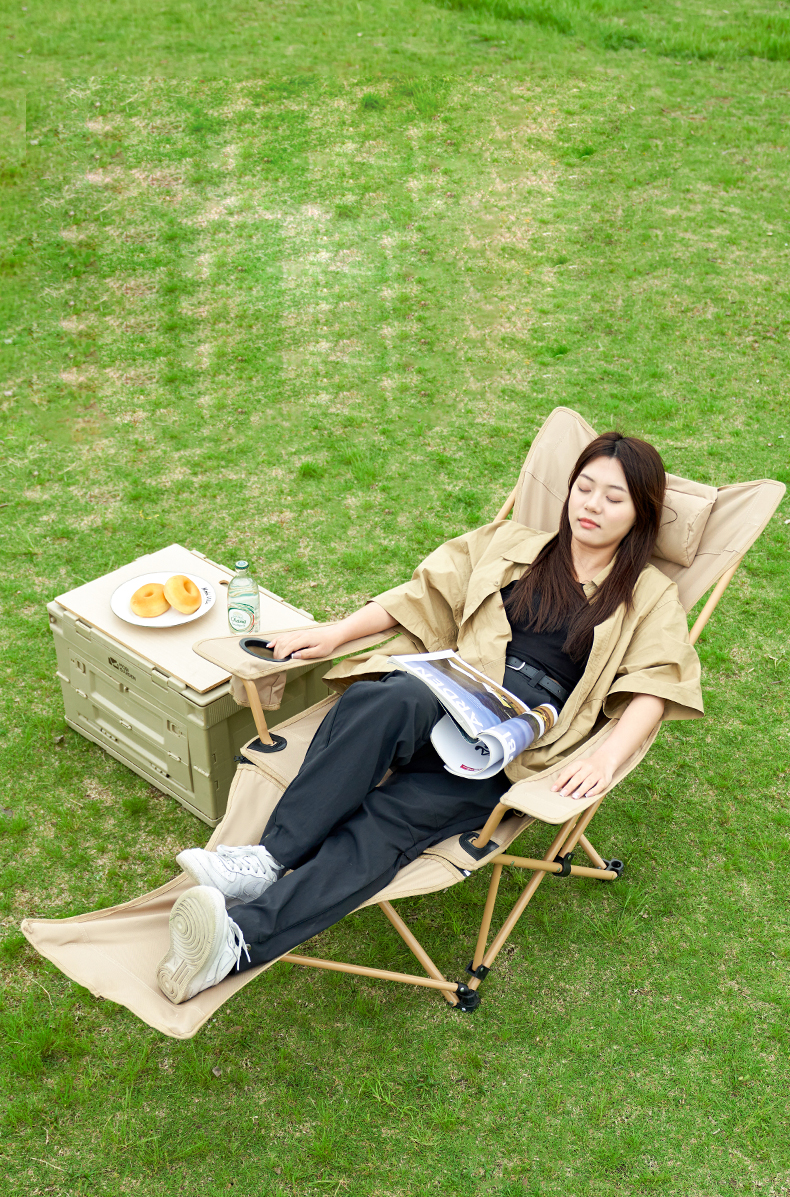 Mobi Garden Recliner Chair - Sand