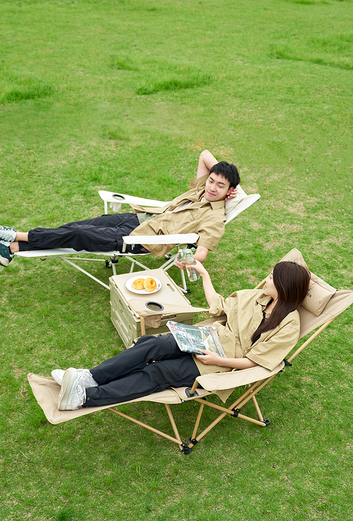 Mobi Garden Recliner Chair - Sand