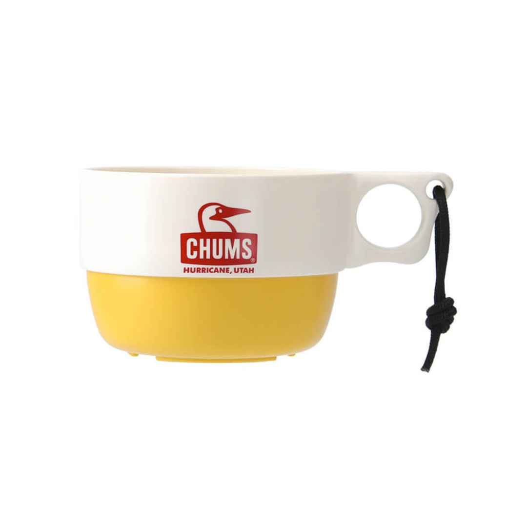 CHUMS Camper Soup Cup - Teal/Yellow