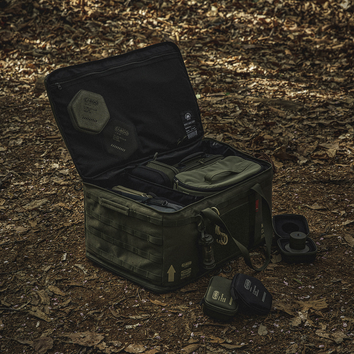 Cargo Container Custom Bag L - Khaki