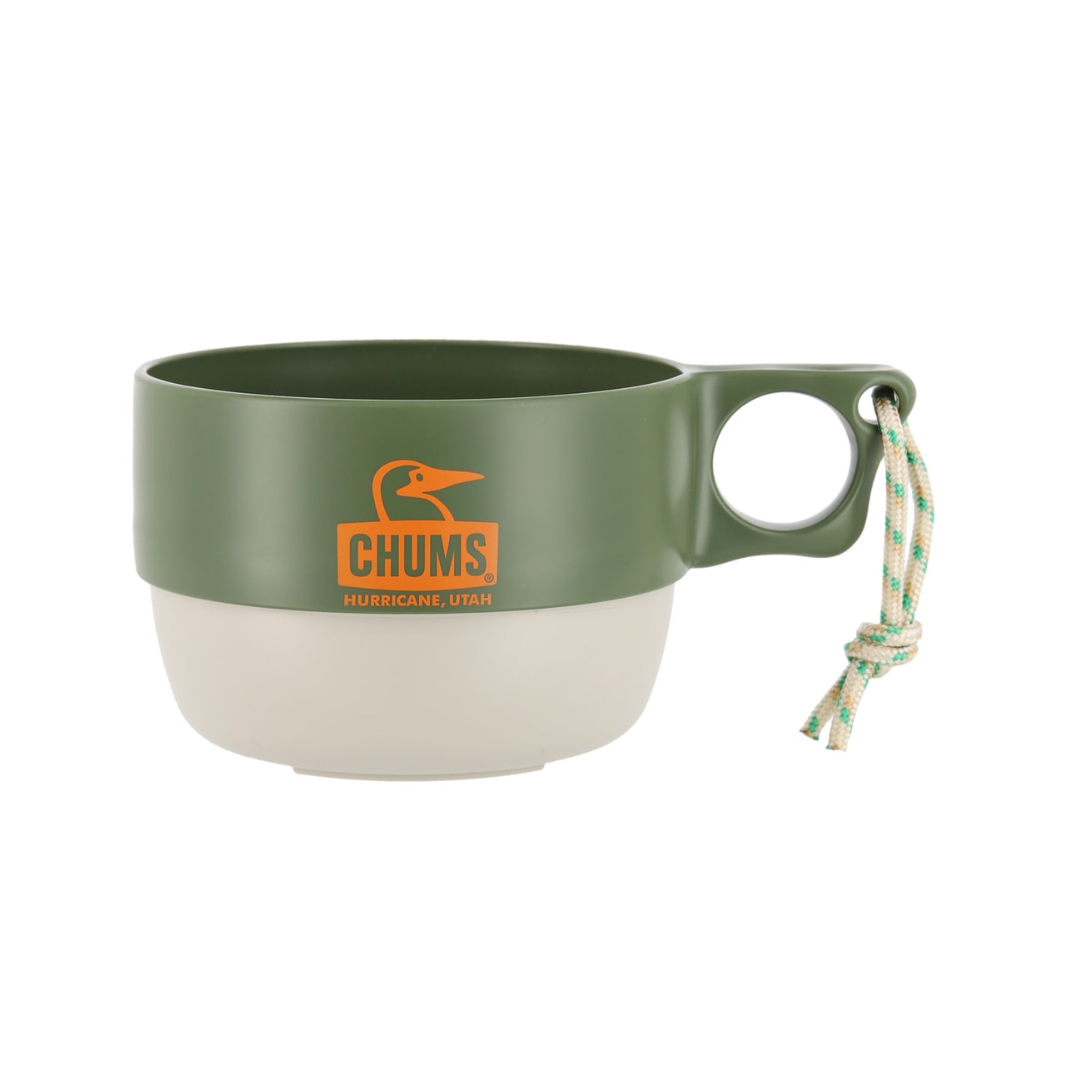 CHUMS Camper Soup Cup - Teal/Yellow