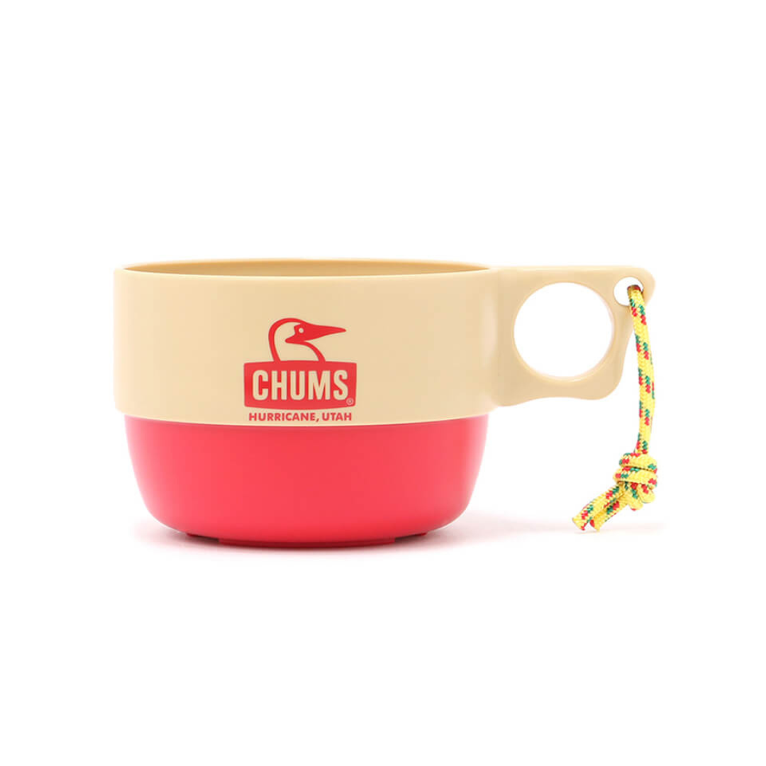 CHUMS Camper Soup Cup - Paprika Red/Blue Gray