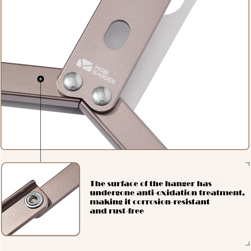 Mobi Garden Aluminum Hanger x2 - Sand