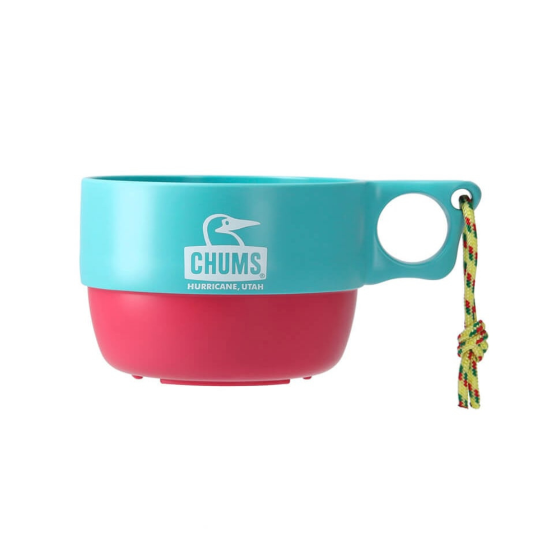 CHUMS Camper Soup Cup - Teal/Yellow