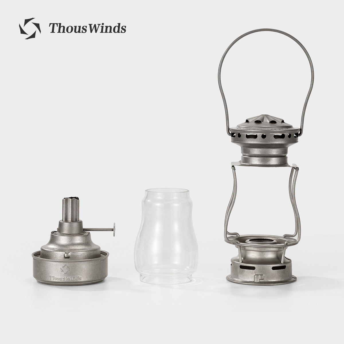 Thous Winds Twilight Kerosene Lamp - Brass