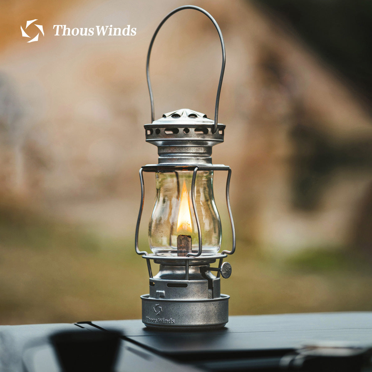 Thous Winds Twilight Kerosene Lamp - Black