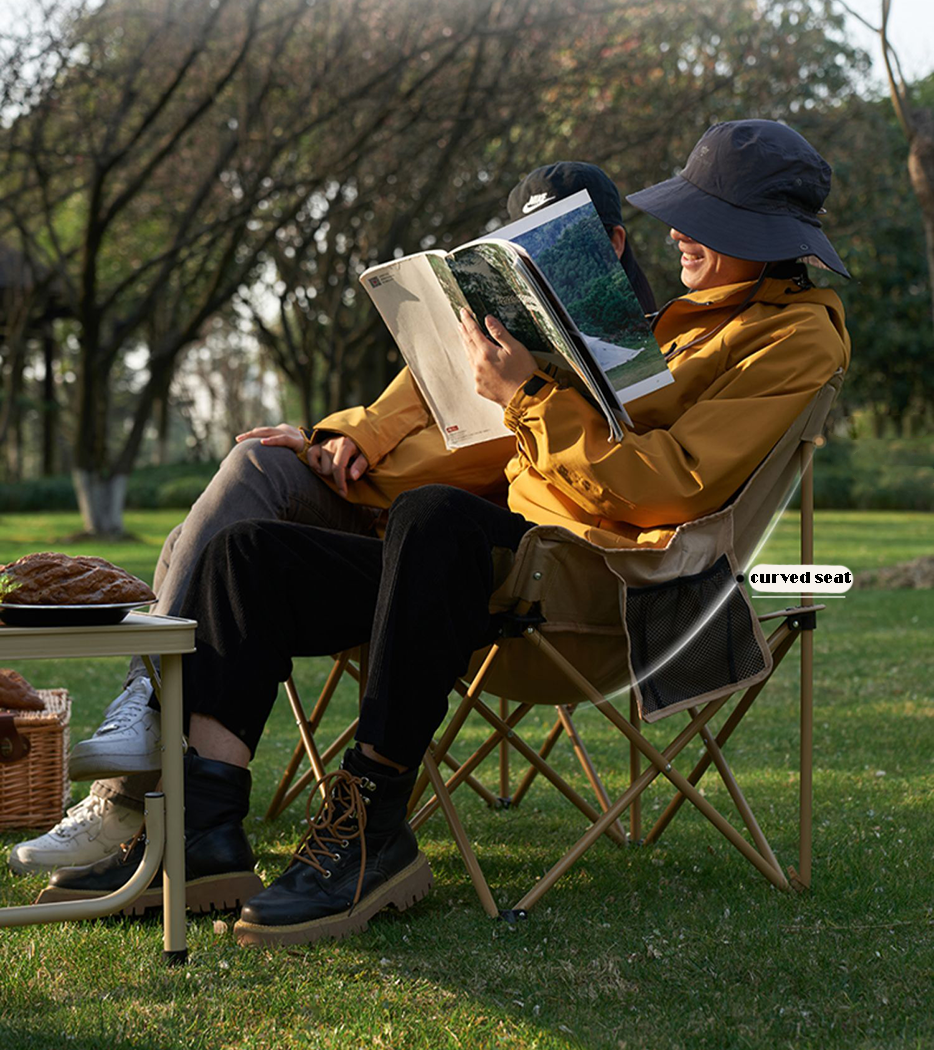 Mobi Garden Yue Liang Double Chair - Sand