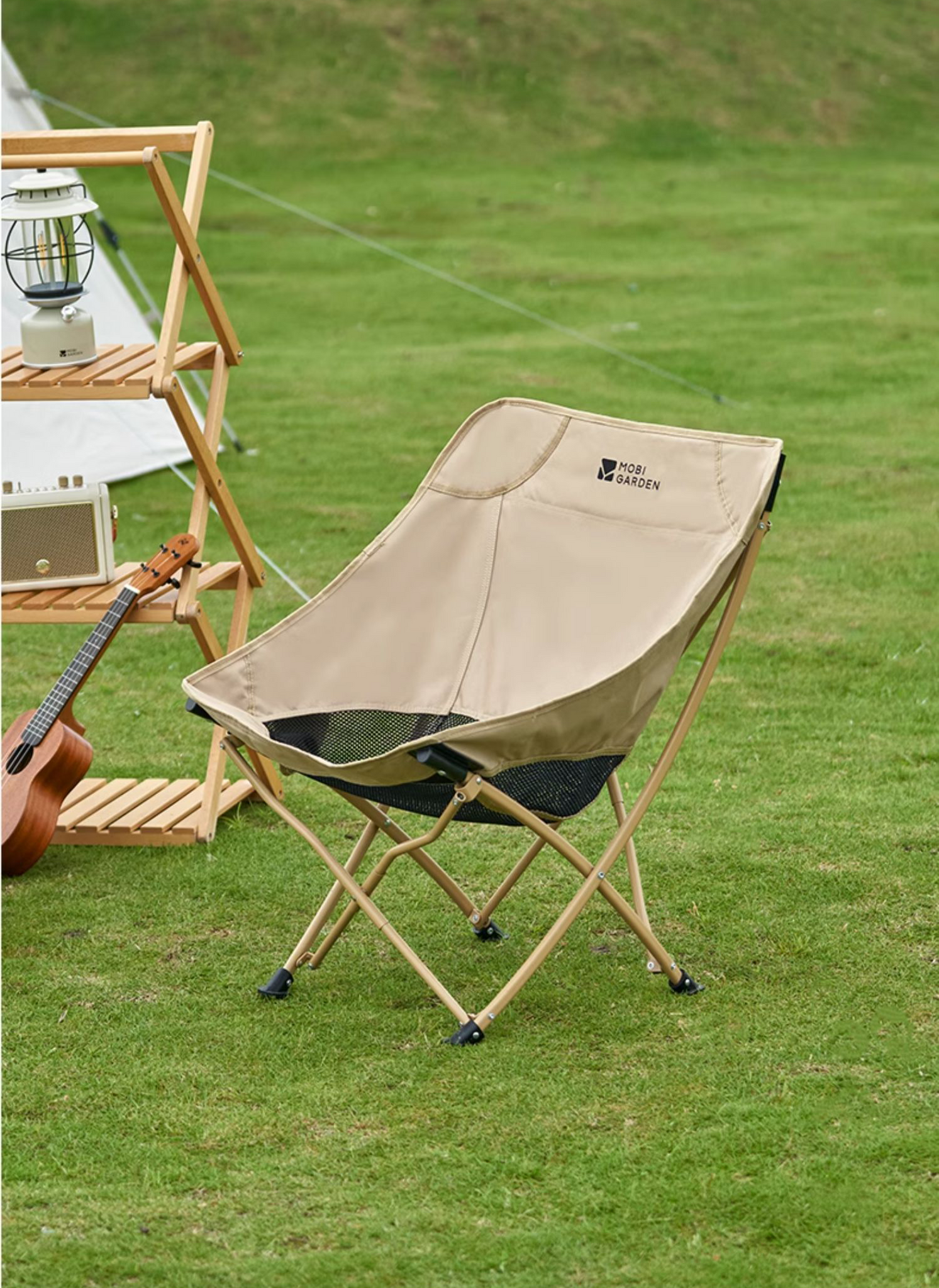 Mobi Garden YS Folding Chair - Sand