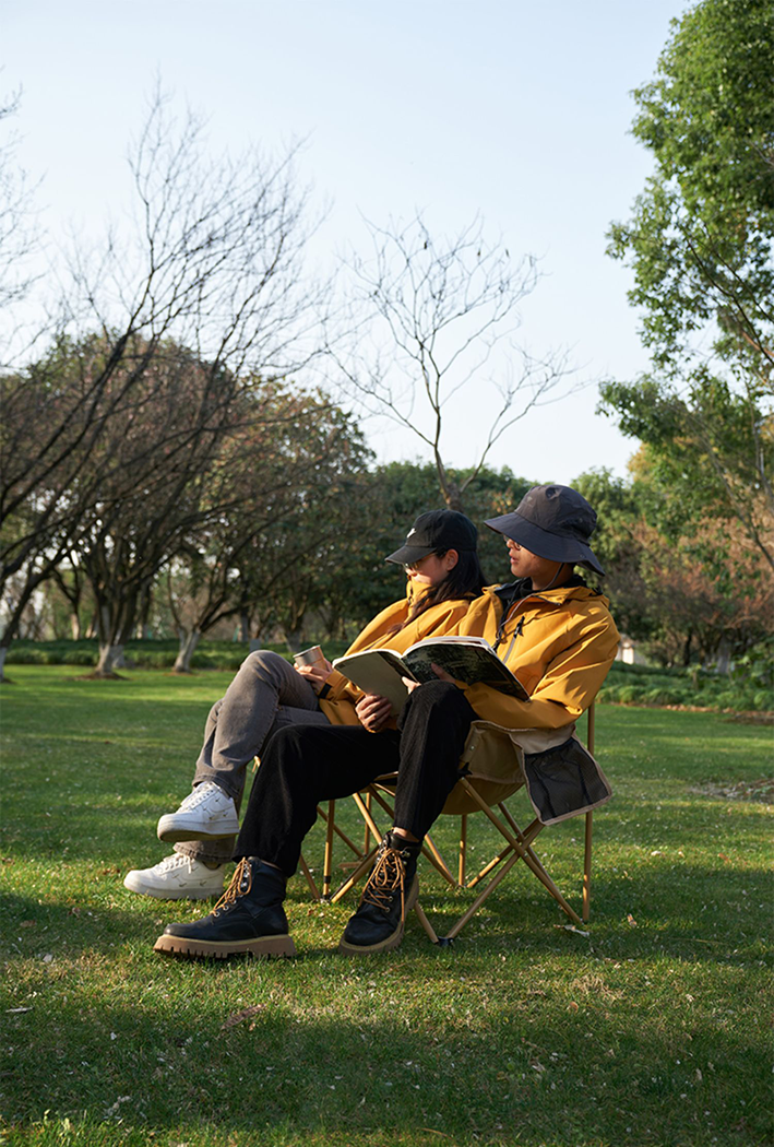 Mobi Garden Yue Liang Double Chair - Sand