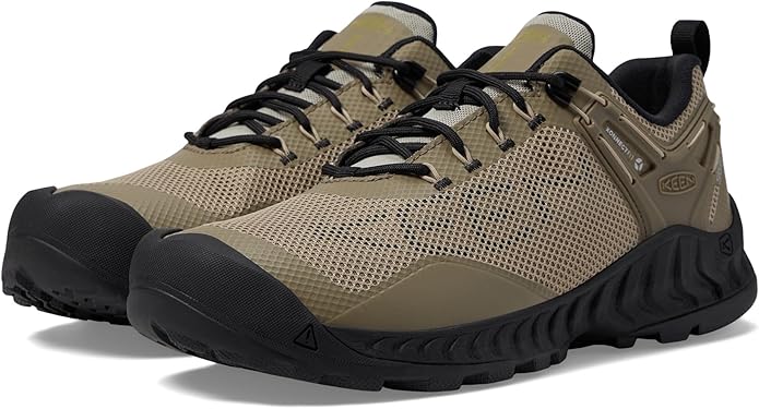 KEEN NXIS EVO WP - Plaza Taupe / Citronelle