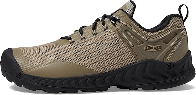 KEEN NXIS EVO WP - Plaza Taupe / Citronelle