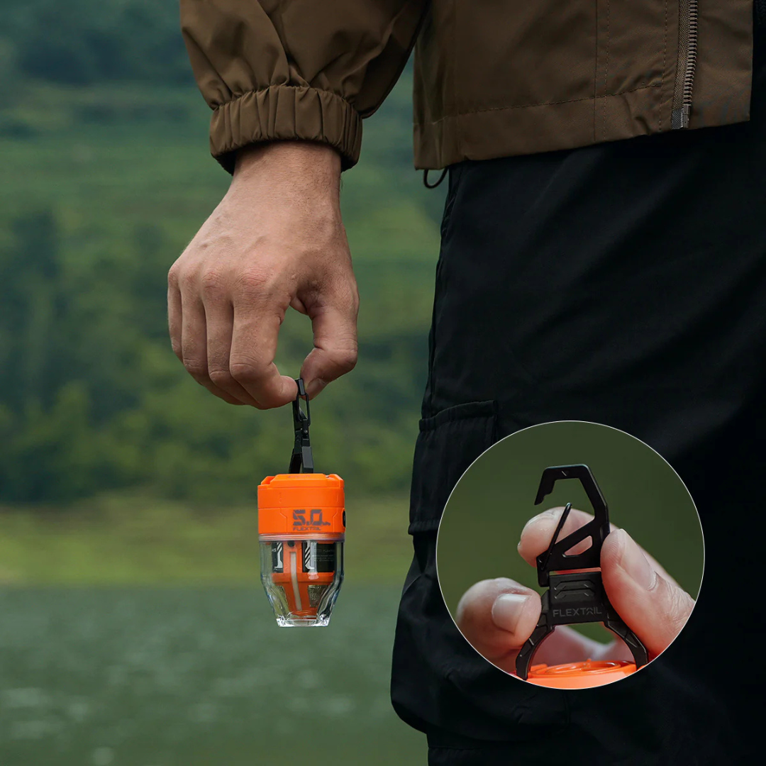 Flextail Max Pump 3 - High Speed 2 in 1 Rechargeable Air Pump - Orange