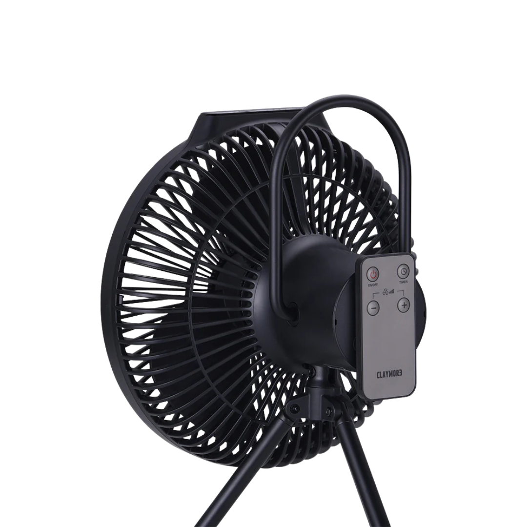 Claymore Fan V1040 Rechargeable Portable Fan - Black