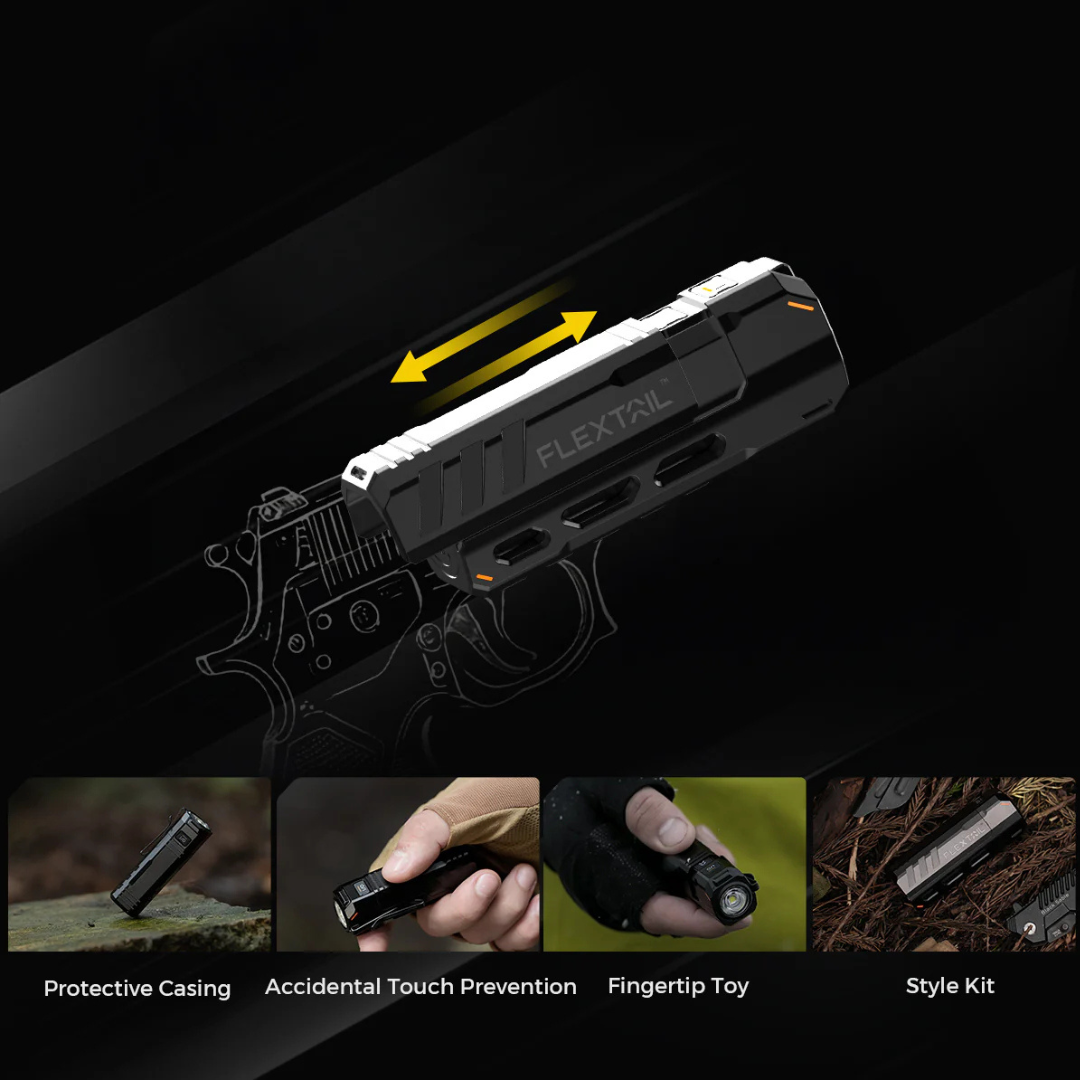Flextail Zero Flashlight 1200LM+ EDC Case