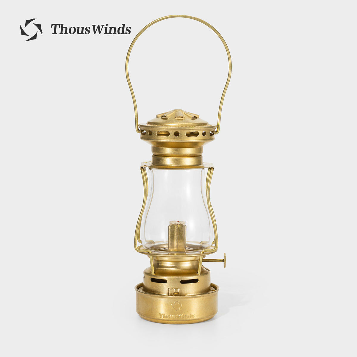 Thous Winds Twilight Kerosene Lamp - Brass