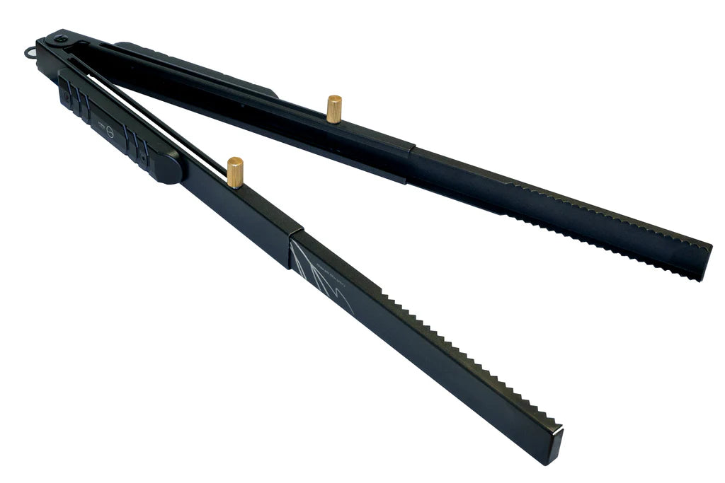 ZEN Camps Adjustable Fire Tongs - Black