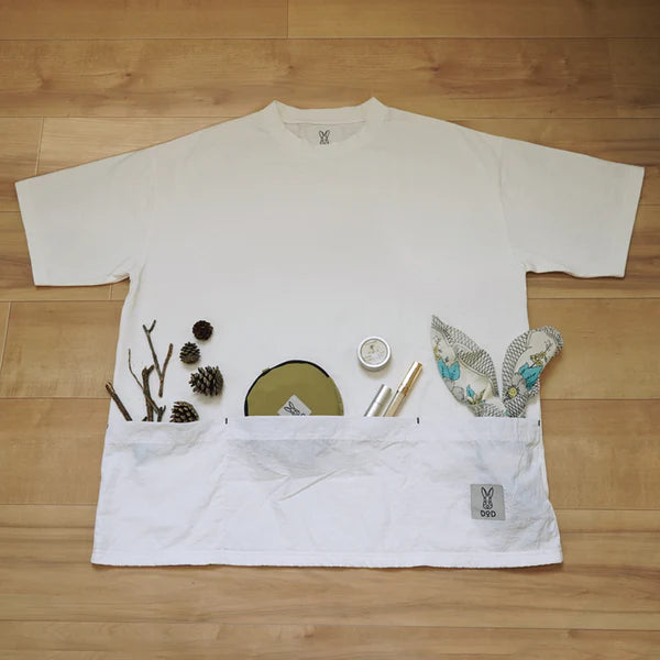 DoD Popopono Pocketie White Tee - M