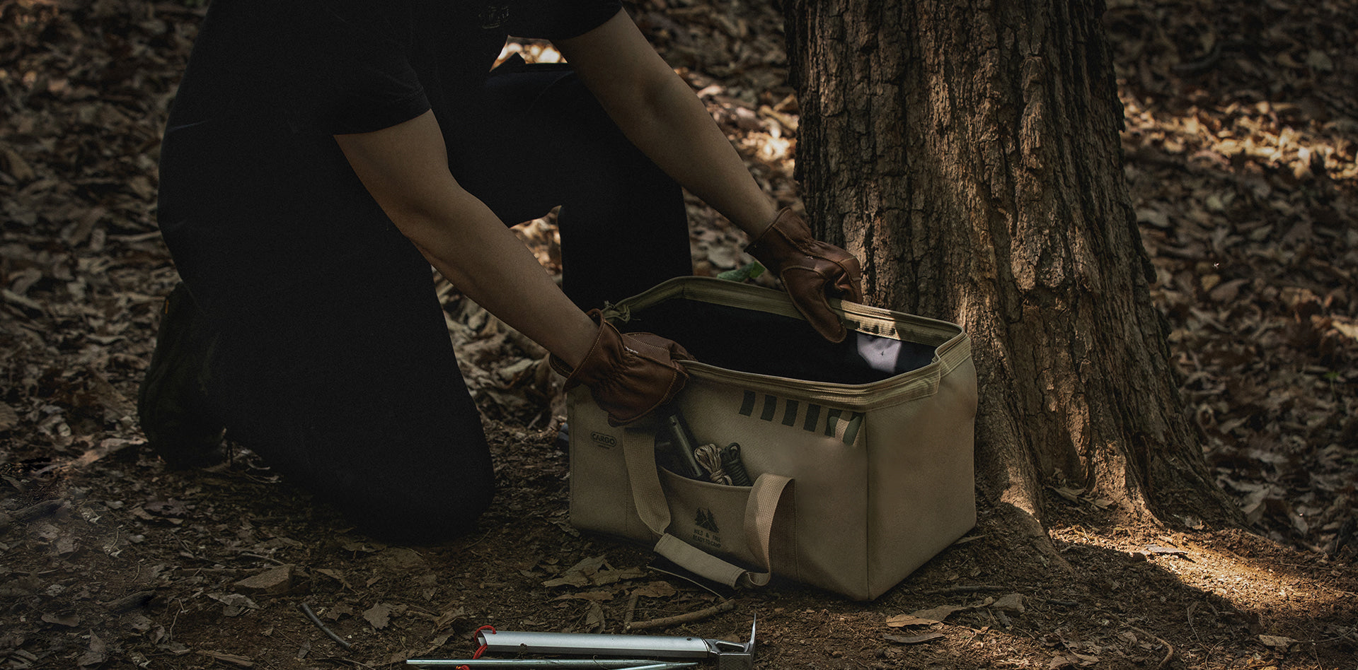 Cargo Container Ready Tool Bag - Khaki