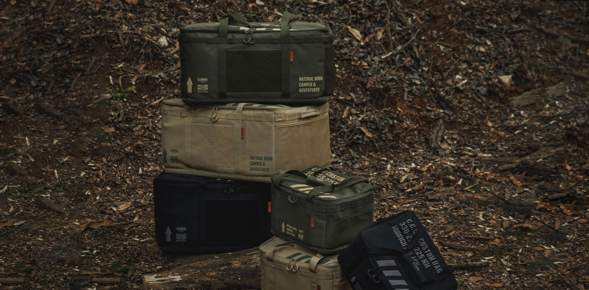 Cargo Container Custom Bag L - Khaki