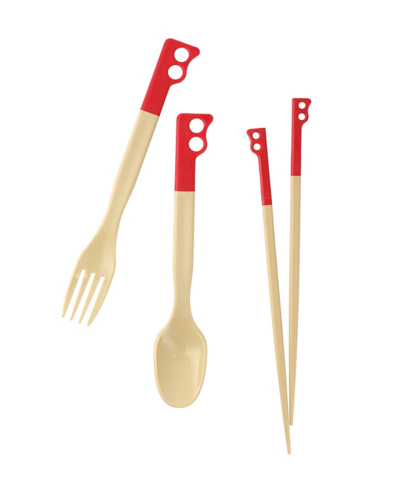 CHUMS Camper Cutlery Set - Natural/Yellow