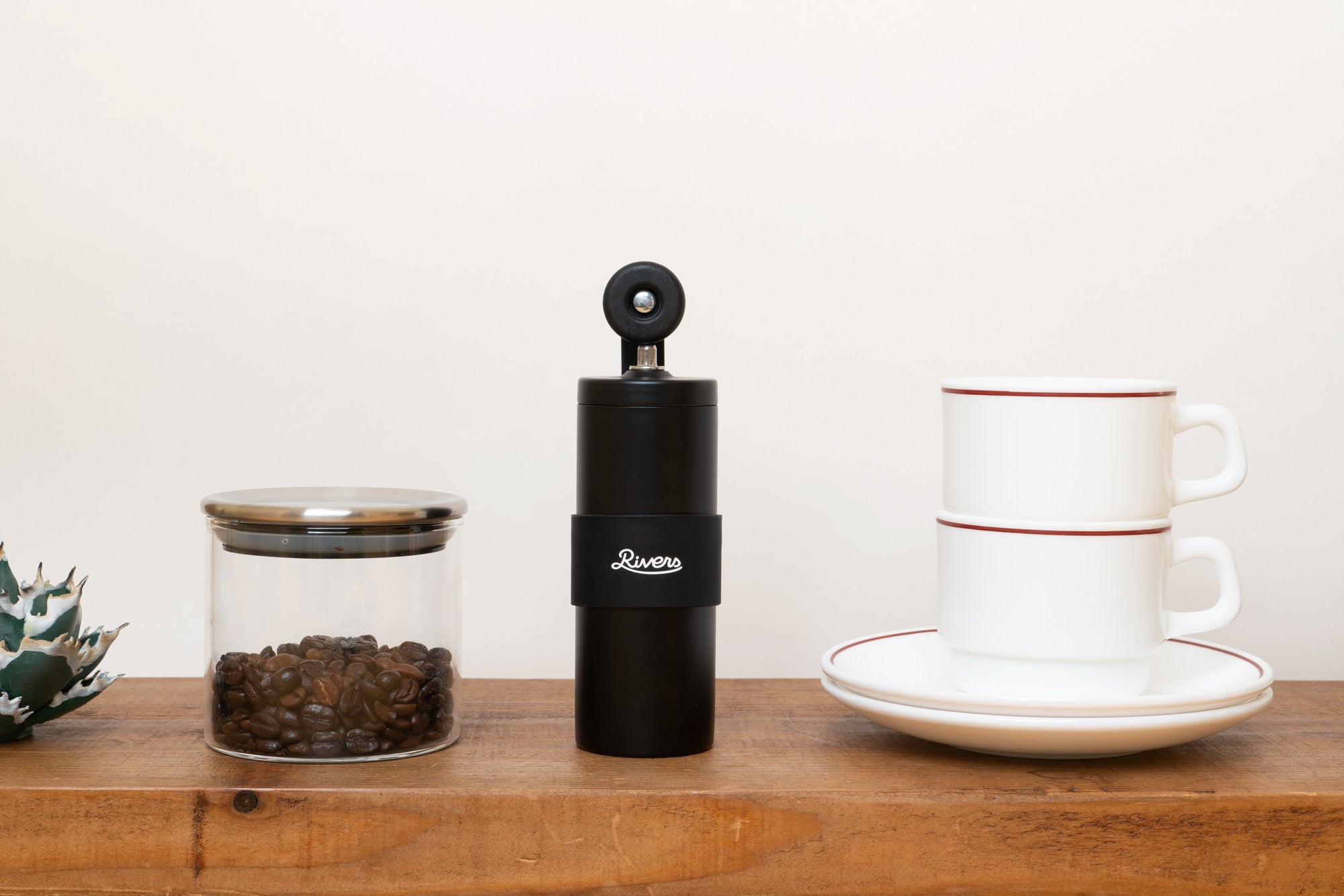 Rivers Coffee Grinder Grit 2 - Silver