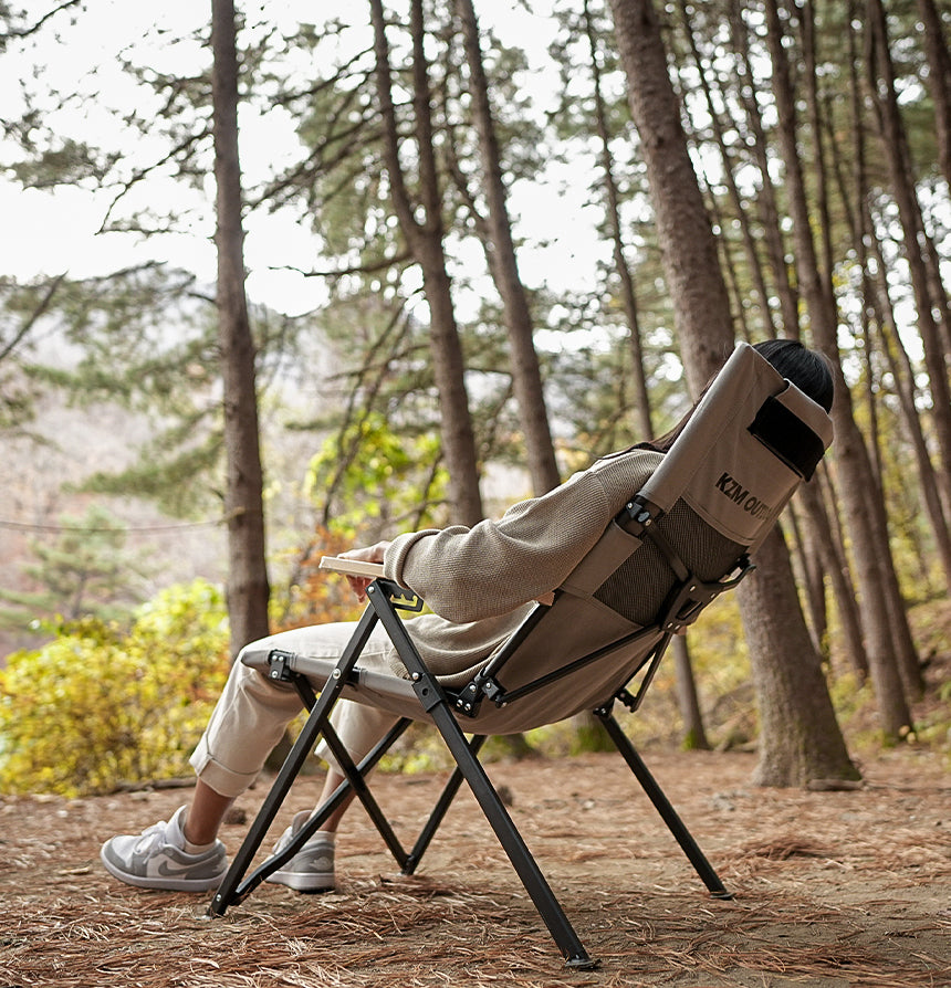 KZM Quantum Chair - Khaki