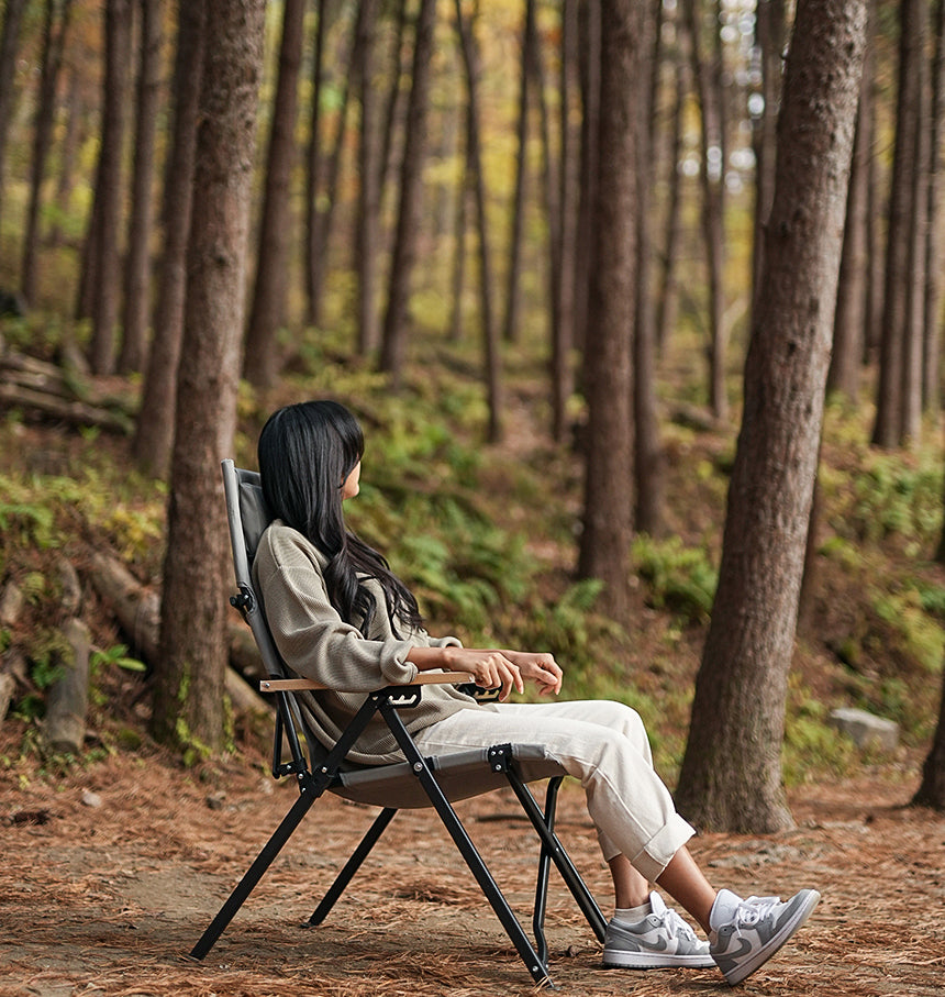 KZM Quantum Chair - Khaki