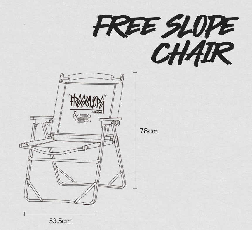 KZM Free Slope Chair - Black