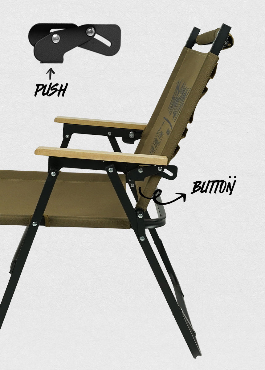 KZM Free Slope Chair - Gold