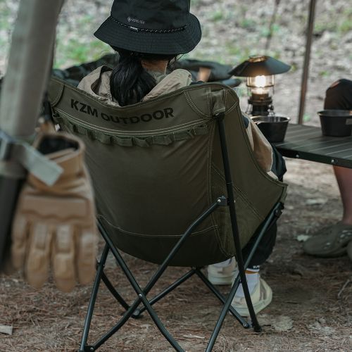 KZM Field Trekker Chair Low - Black