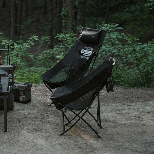 KZM Field Trekker Chair Low - Black