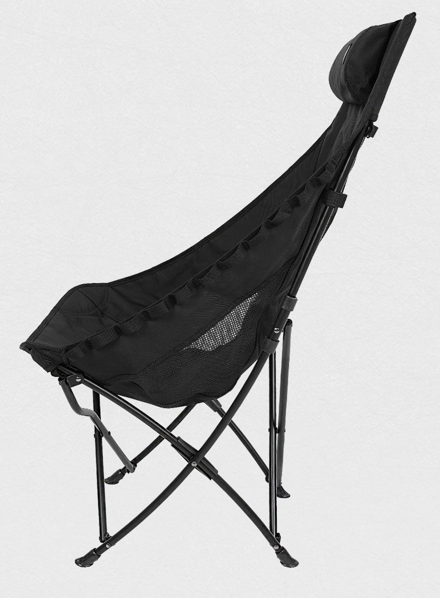 KZM Field Trekker Chair High - Black