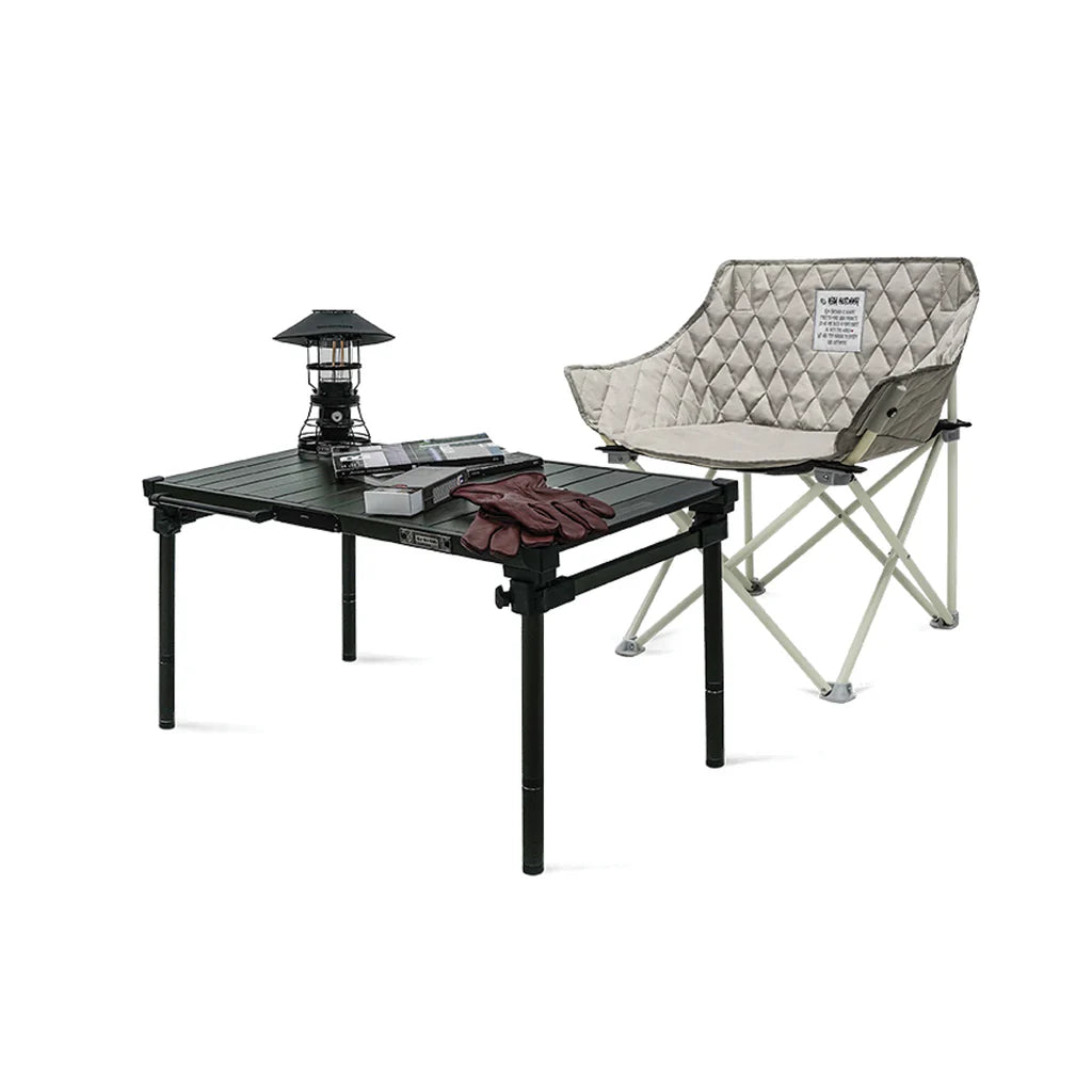 KZM Vista Camping Chair -Charcoal