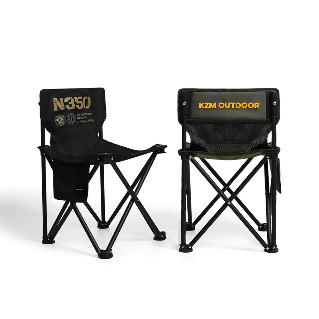 KZM Nino 350 Camping Chair - Black